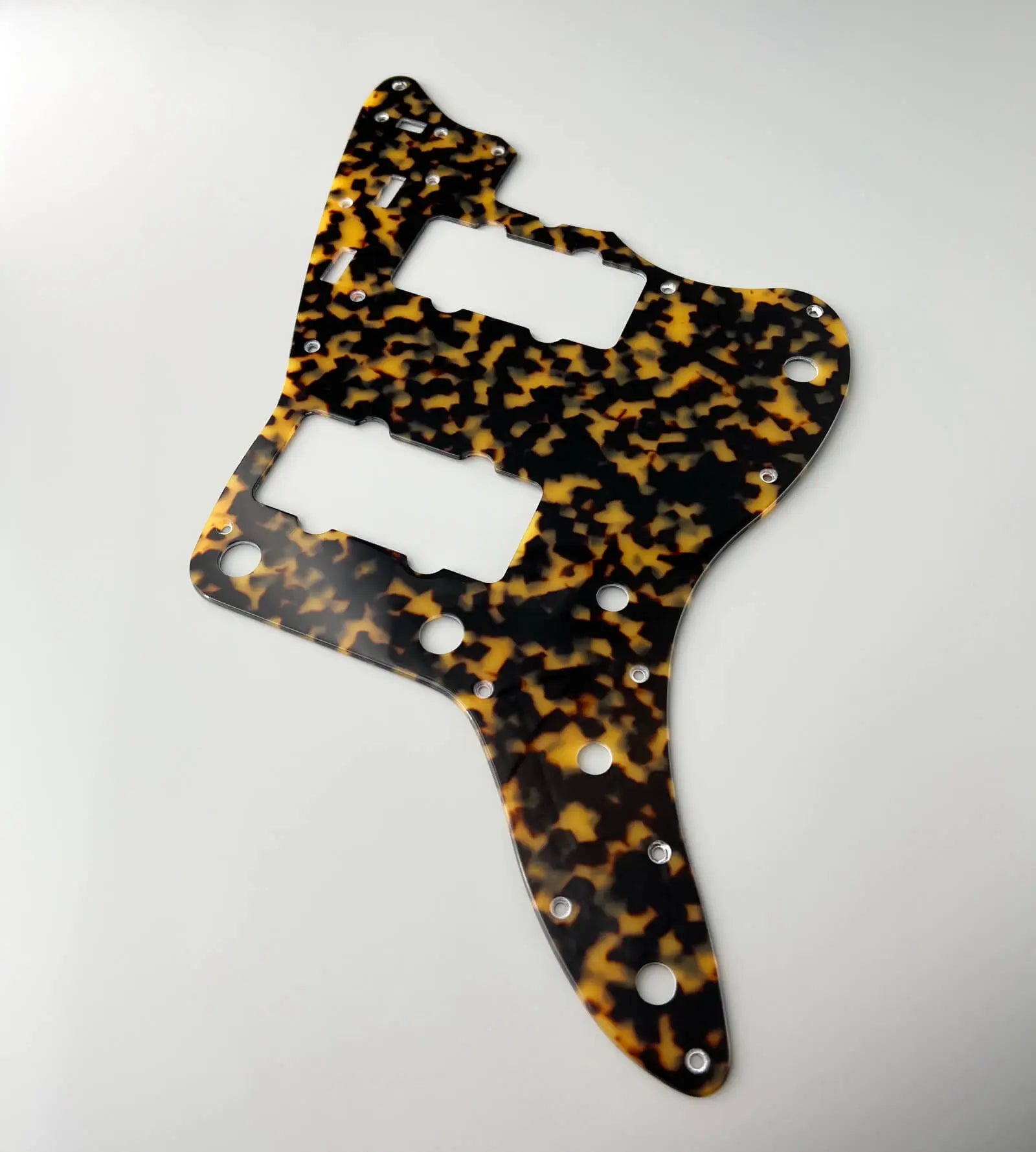 Jazzmaster tortoise pickguard Black & Amber
