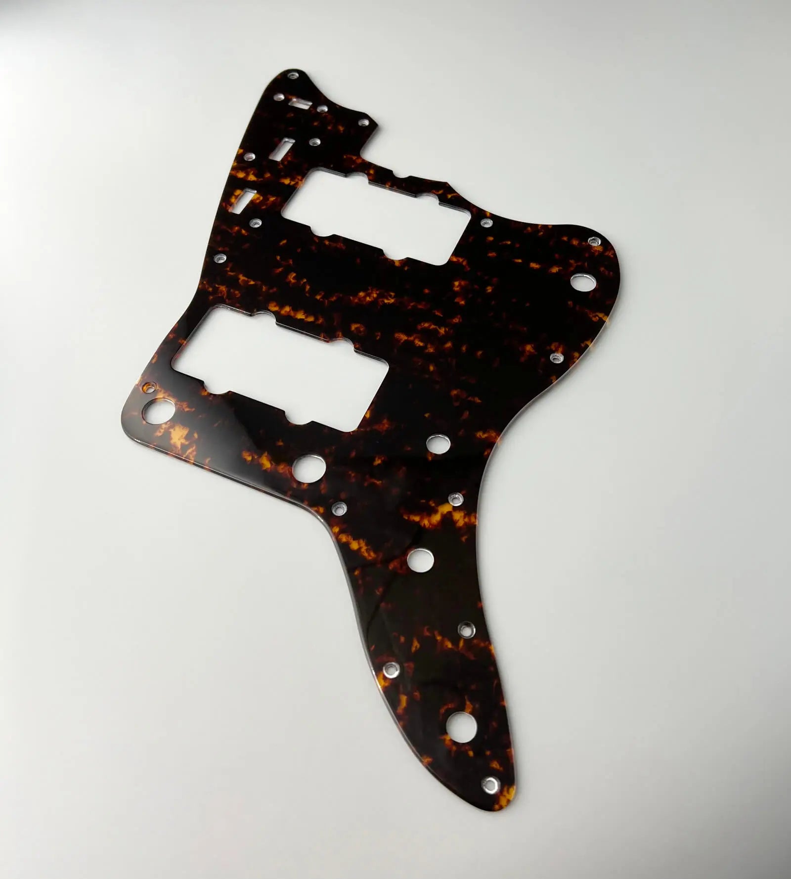Jazzmaster tortoise pickguard Dark Brown & Amber