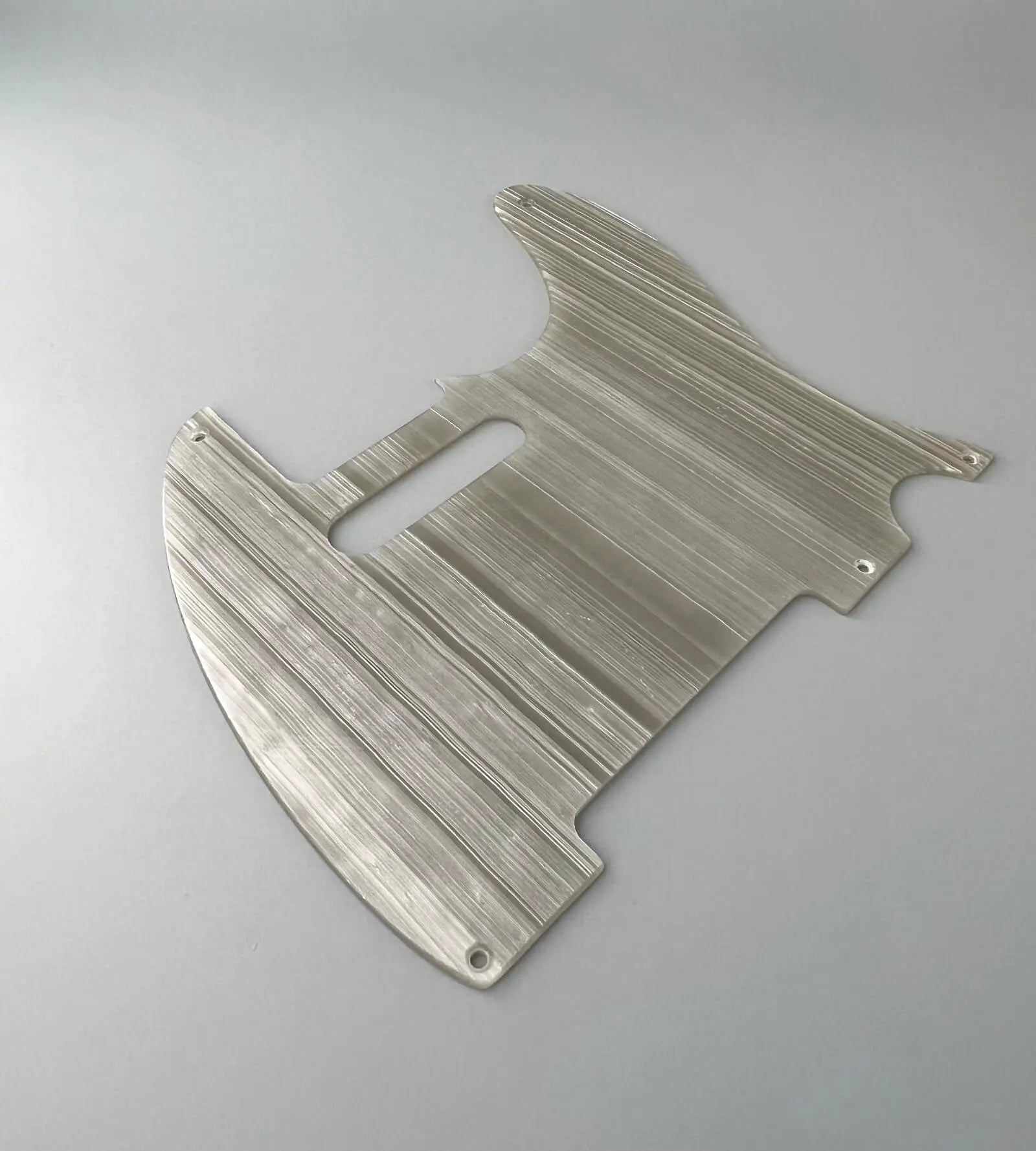 Telecaster Tortoise Pickguard Limited Series Lined Grey 2
