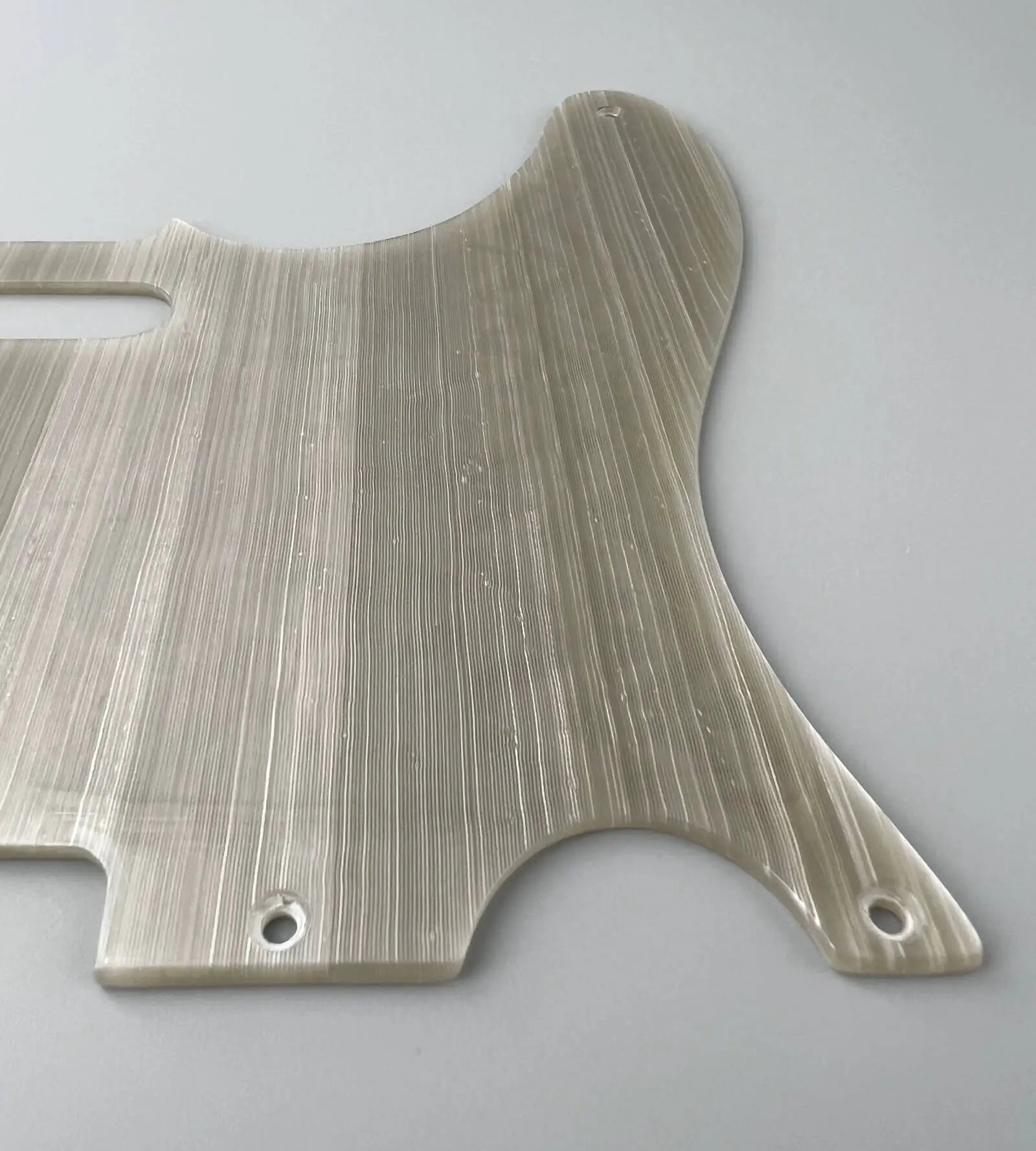 Telecaster Tortoise Pickguard Limited Series Lined Grey 3