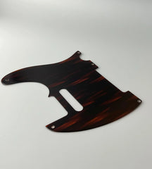 Telecaster Tortoise Pickguard Limited Series Flamed Brown 2